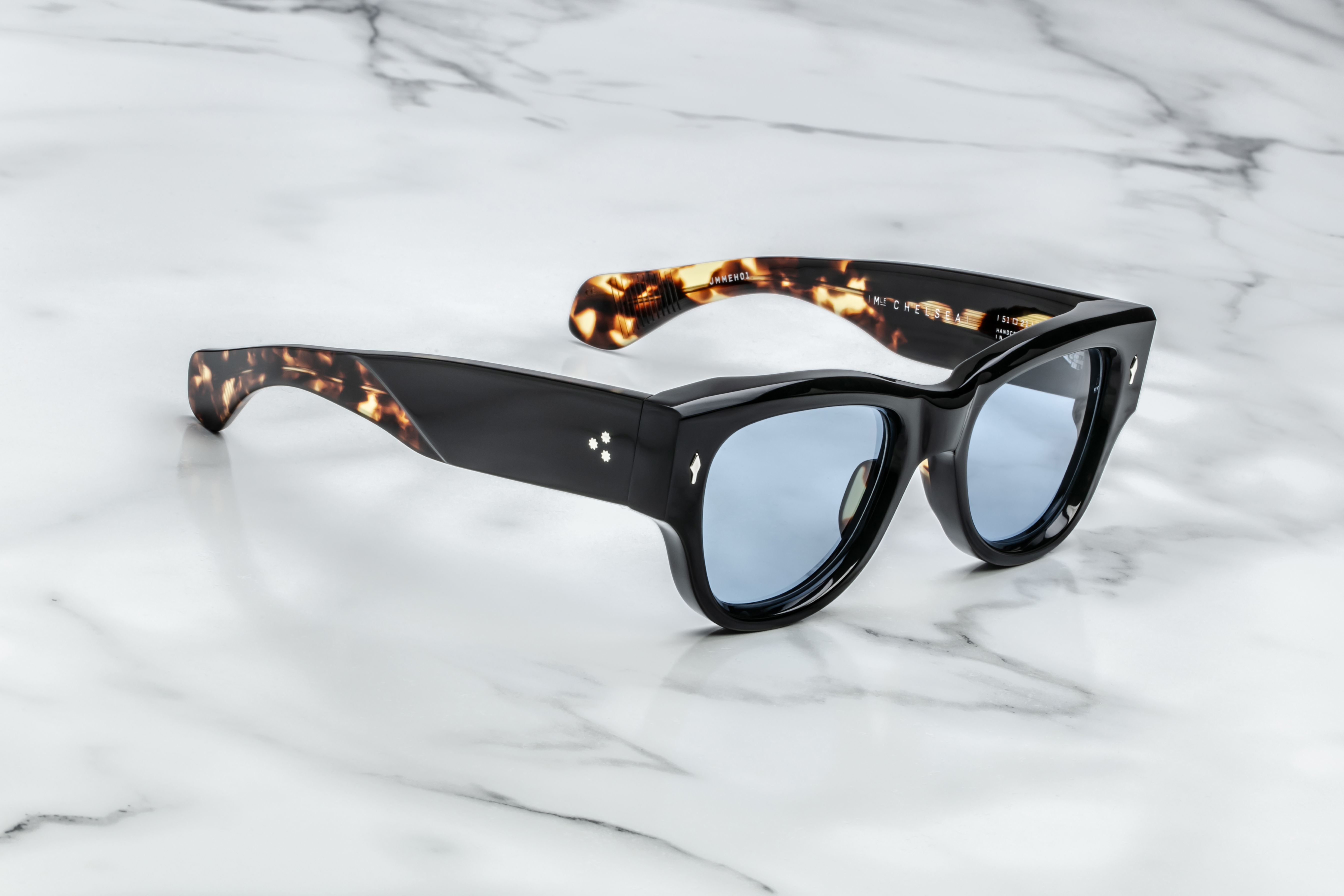 【レア、美品】JACQUES MARIE MAGE [ 澁澤 (Noir) ] Jacques Marie Mage Vendome - Noir X | Eyeglasses | Black Optical